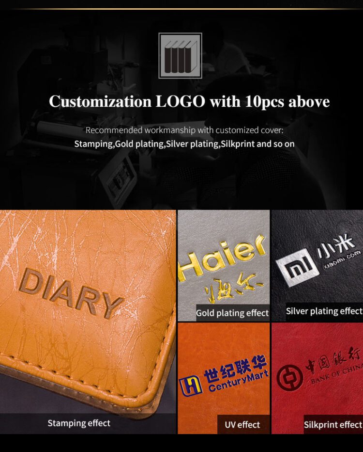 Wholesale custom business pu leather tri-fold envelope padfolio portfolio zipper document file folder with password lock