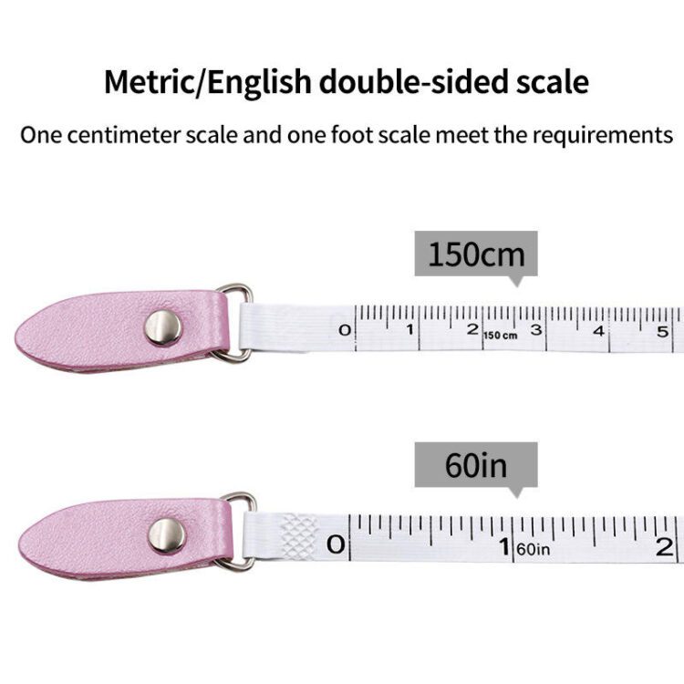 60 inch 1.5 meter retractable leather laser measuring tape mini digital tape measuring customized logo