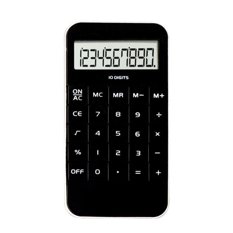 10 digit promotional electronic gift calculator cell phone calculator customized logo mobile shape student calculator