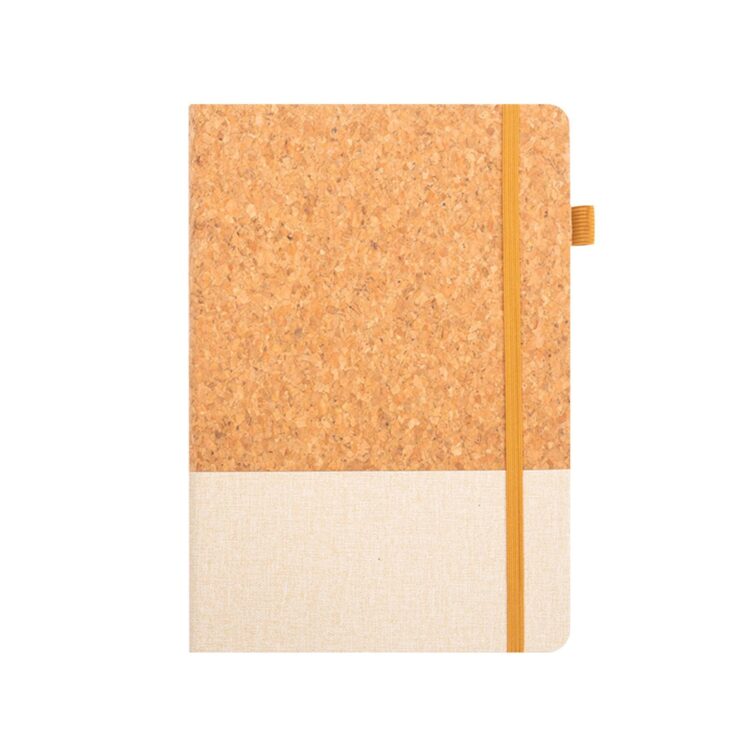 Customizable logo a5 notebook creative pu wheat straw splicing notebook promotional gift business notebook