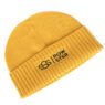 High quality merino wool knit personalized custom logo embroidered winter cap beanie hat for men