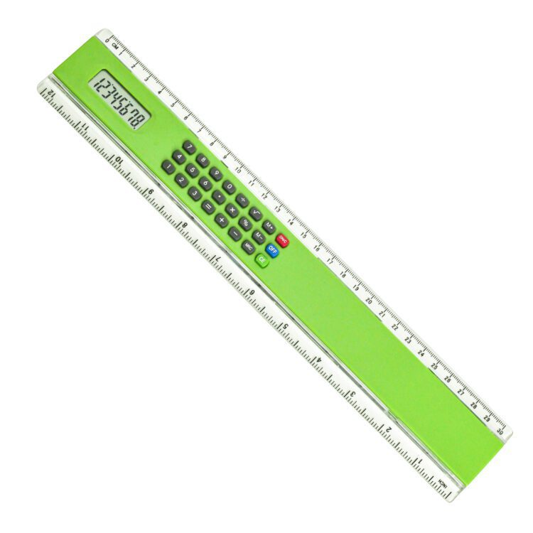 8-digit number office school stationery gift custom colour 30cm ruler calculator for students