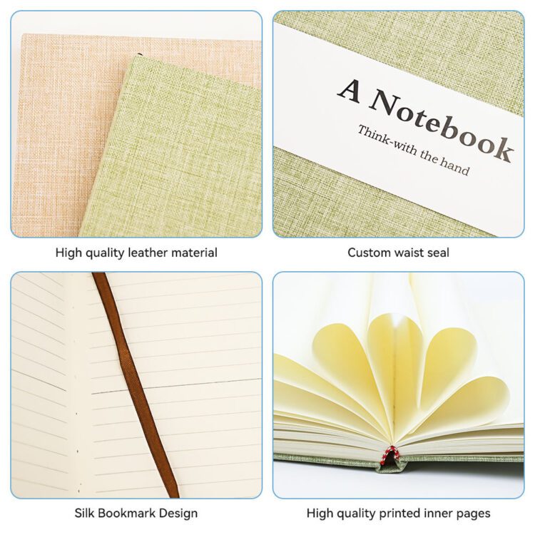 Kawaii planner a4 mini custom printed leather high quality pu notebooks for students school