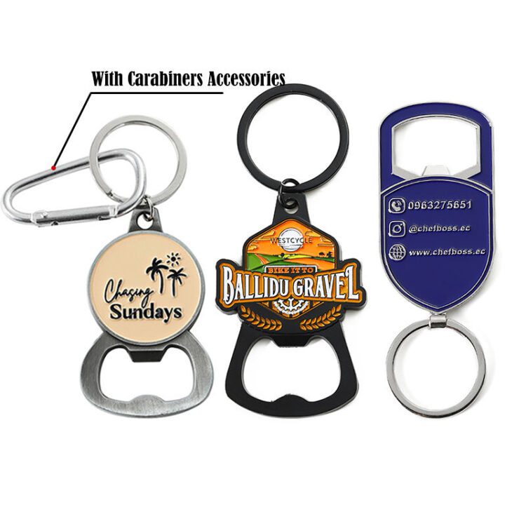 Free design key chain custom logo 3d 2d enamel keyholder opener metal key ring bottle opener zinc alloy opener keychain for bar