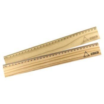 20cm natural beech wood ruler with one side graduation in centimetres promotional gifts wood ruler 20cm in stock