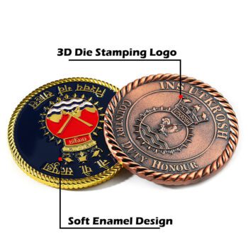 Metal crafts collection gold 2d 3d enamel challenge coins zinc alloy metal coins pendant custom engraved coin manufacturers