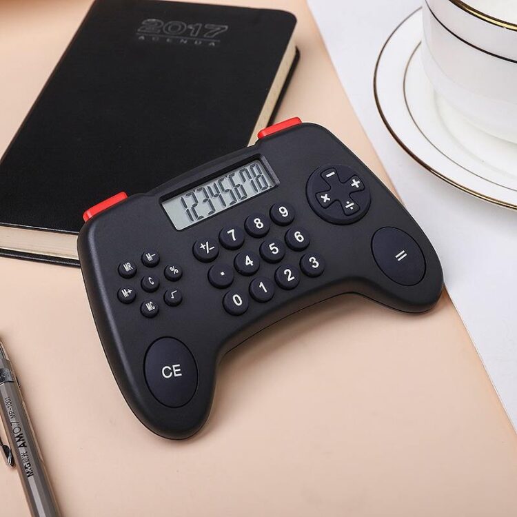 Cute 8-digit high-quality abs perfect for school & office custom small stationery calculator with logo