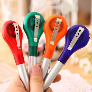 High quality promo products multi-functional measuring tape ball ballpoint pen with measuring tape ruler