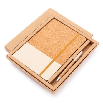 Customizable logo a5 notebook creative pu wheat straw splicing notebook promotional gift business notebook