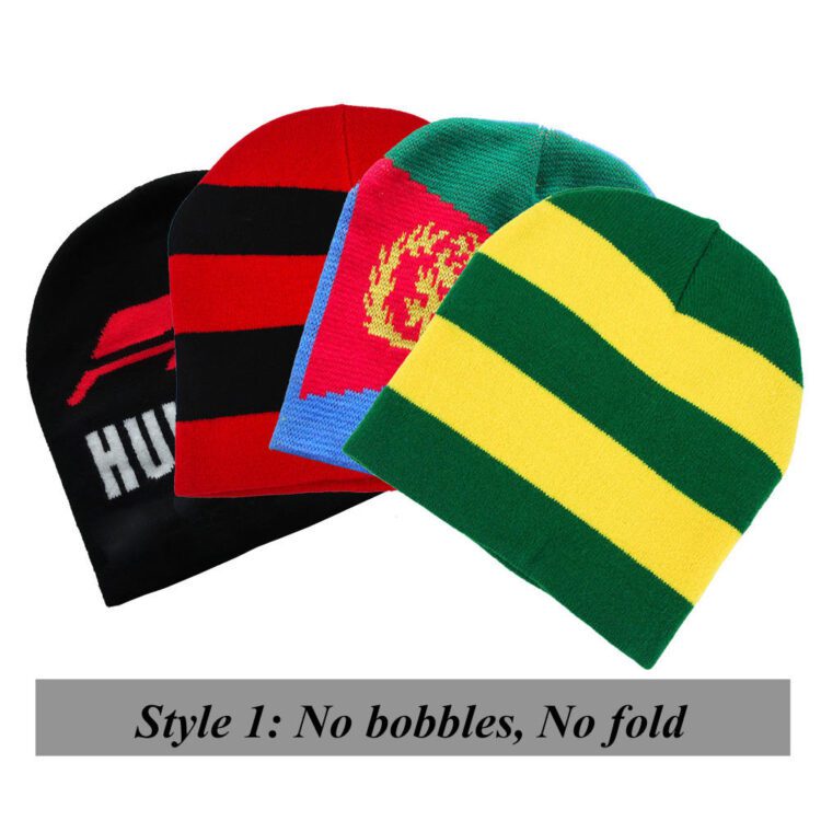 Oem high quality wholesale jacquard 100% acrylic warm knitted beanie custom acrylic knitted beanie