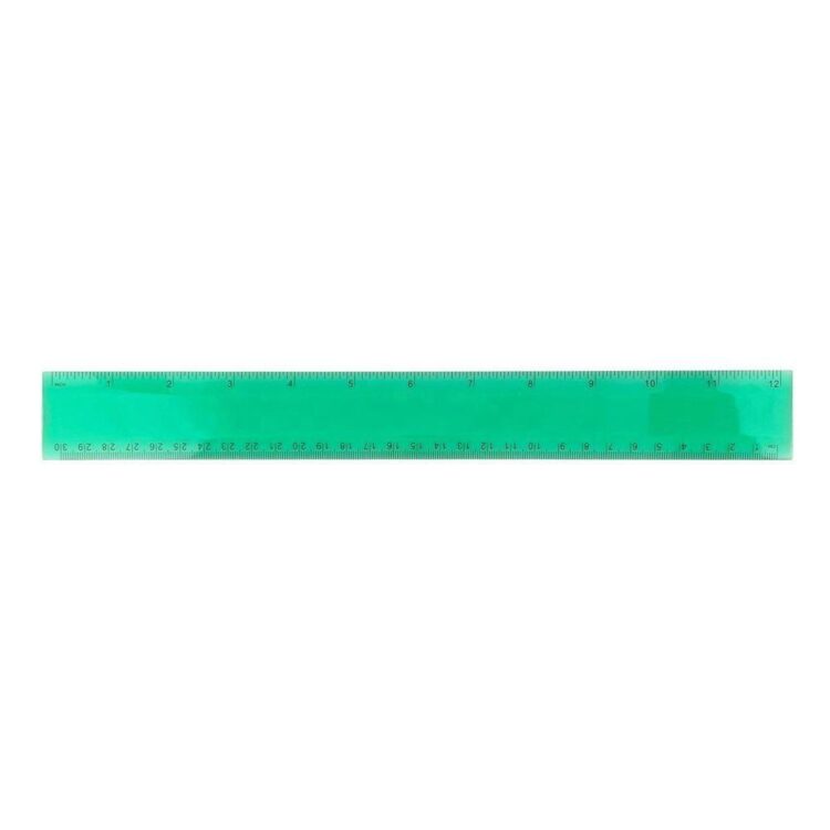 30cm soft pvc plastic ruler with both sides graduations in centimetres and inches promotional gifts pvc soft plastic ruler