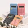 Cute 8 digit mini calculator high-quality abs perfect for school & office custom small stationery set available