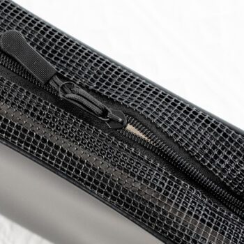 New arrival clear bags stationery lipstick cosmetic brushes bag travel large capacity pvc mesh cute girl makeup bags with zipper