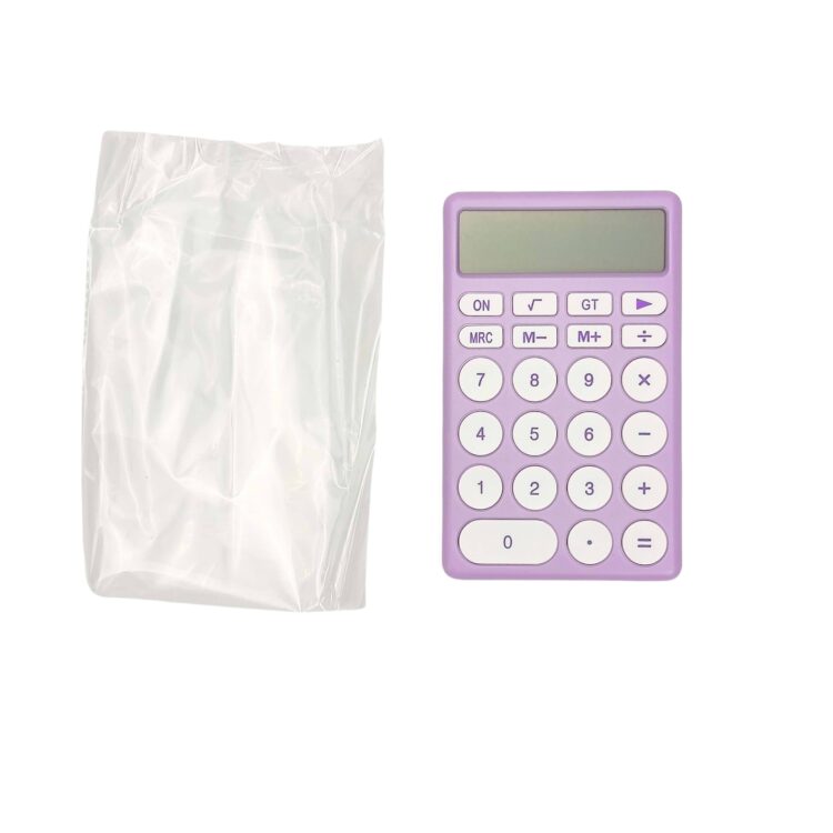 Wholesale 12 digital calculator custom count use student school stationery items electronic cute calculator