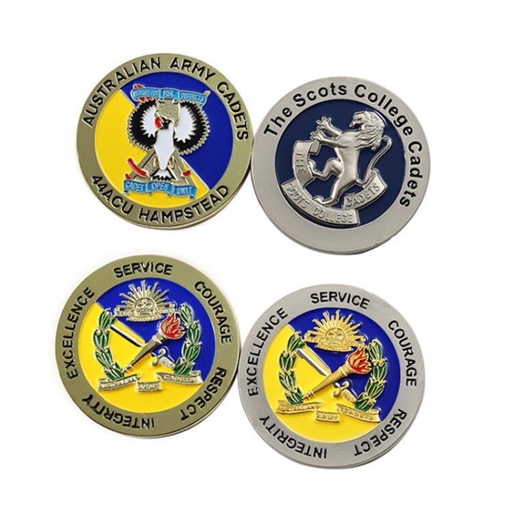 Metal crafts collection gold 2d 3d enamel challenge coins zinc alloy metal coins pendant custom engraved coin manufacturers