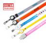 Factory print machine fashion wrist strap double universal crossbody patch phone lanyards