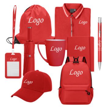 Promotional choose engravable gift shop items your own gift set with business logo custom