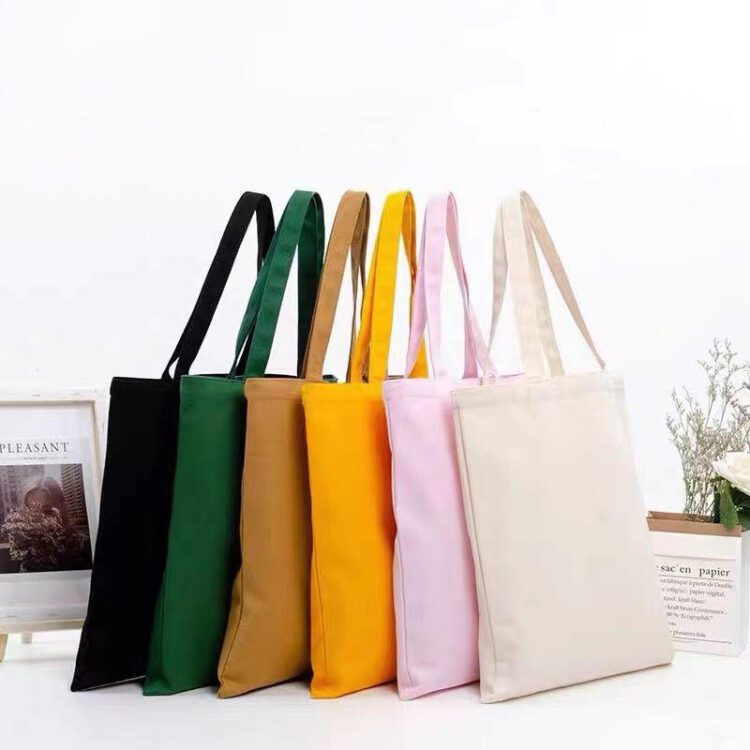 Custom promotional wholesale cotton bags with logo from China manufacturer