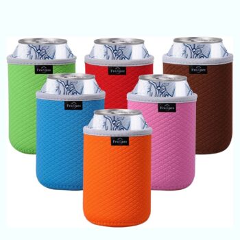 Custom beer can coolers sleeves soft insulated reusable drink can coolers for beer soda