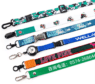 High quality custom logo twill polyester lanyard keychain thermal transfer printing with personalized sublimation lanyard
