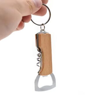 Cheap custom logo multi-purpose wine corkscrew beer bottle openers with keychain