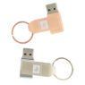 High quality keyring metal pendrive 128gb 64 gb 32gb 16gb 8gb personalised cle usb 3.0 2.0 keychain flash memory stick