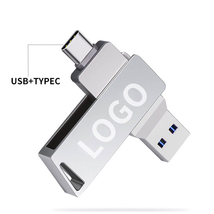 Factory wholesale custom logo pen drives stick usb 3.0 type c flash memorias drive disk key 16gb 32gb 64gb 128gb 256gb pendrives