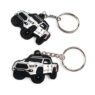 Wholesale promotional customised fashion pvc car logo keychains charms wholesale cheap cartoon pvc rubber car key chains