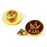 No minimum bulk soft enamel pin gold plated small round pin custom design 2d 3d souvenir business gifts lapel pin badges