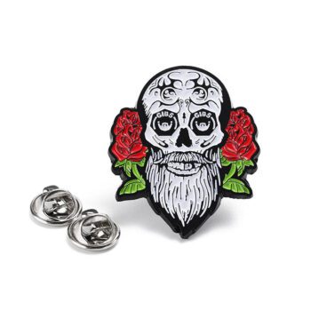 2024 halloween gifts fashion metal badge lapel hard enamel pins custom 3d logo character pins anime cartoon enamel pin badges