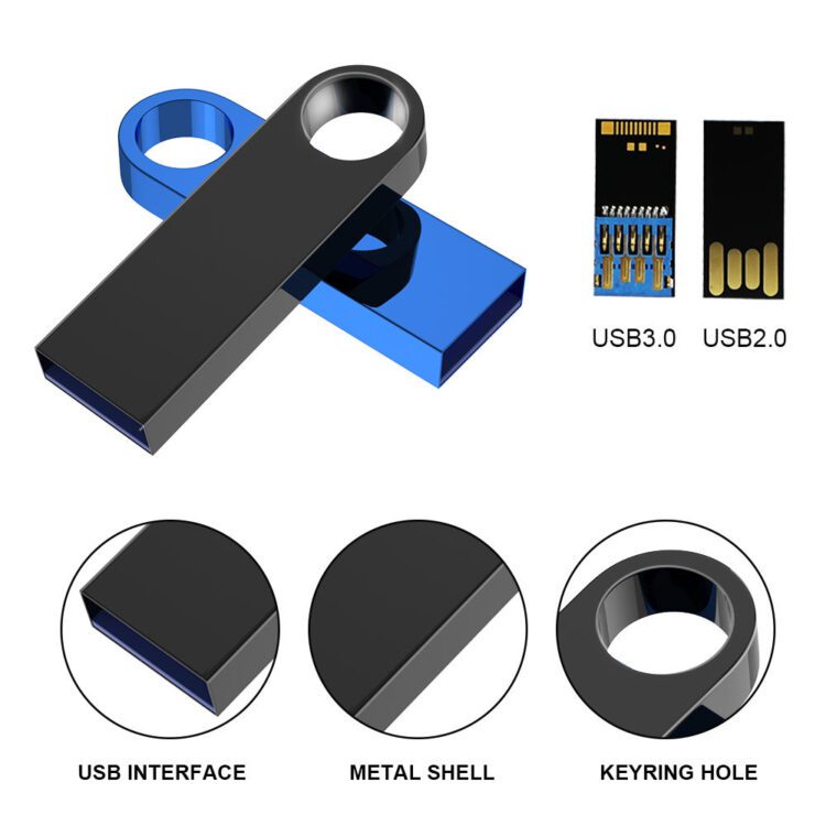 Custom logo metal pendrive 2.0 usb stick 1gb 2gb 4gb 8gb 16gb 32gb cle usb flash disk 64gb pen drive mini metal usb flash drive