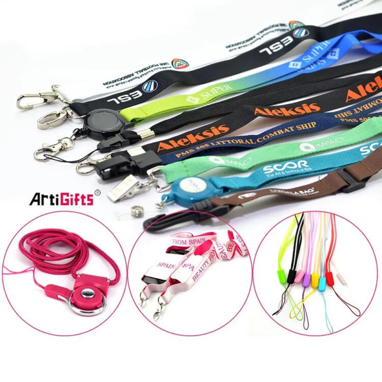 Promotional sublimation keychain lanyards printed neck polyester lanyard free sample lanyards with logo custom