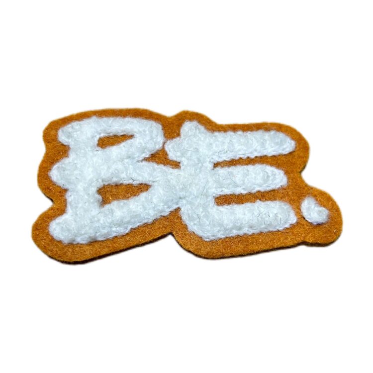 Professional designer custom logo letter sew on embroidery full embroidered patches for garment