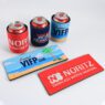 Custom sublimation printed neoprene insulated slap wrap beer can cooler for parties