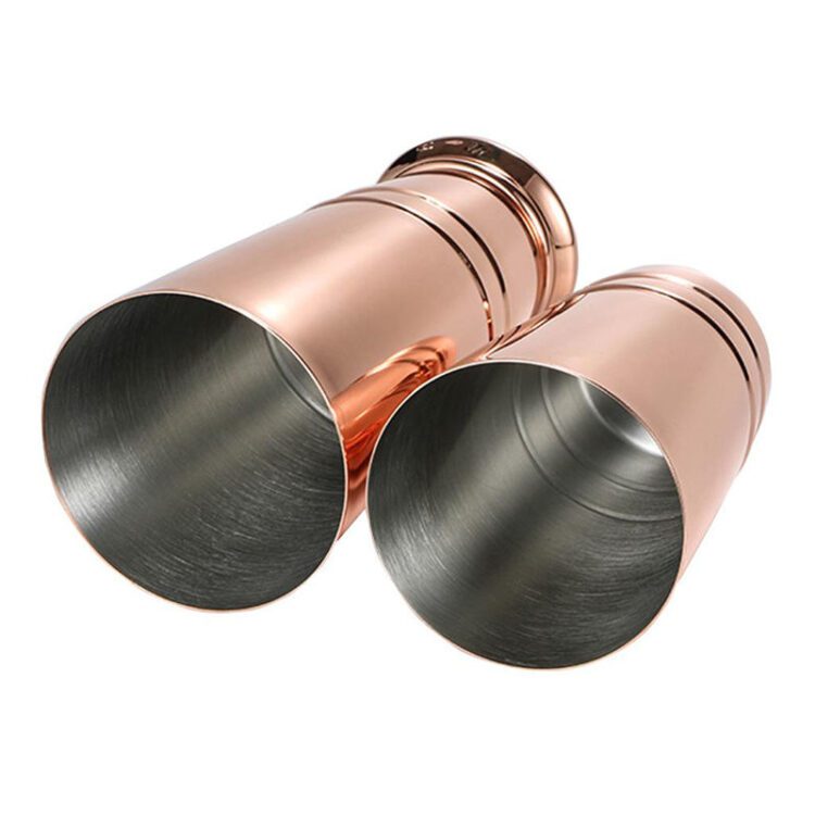 Custom logo 500ml/700ml stainless steel bar tools polished martini drink shaker luxury cocktail boston shaker for bartending
