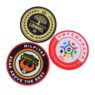Wholesale custom cool patches embroider ydesigner hat fabric woven full embroidery logo iron-on badge patch