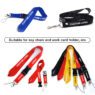Custom breakaway sublimation keychain lanyards with logo custom polyester lanyard lanyards