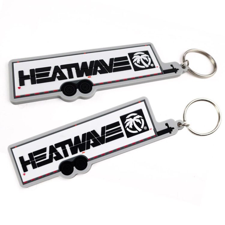 Hot selling 2d 3d mini key ring keyring silicone key chain letter custom logo promotional rubber pvc keychain