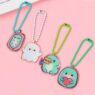 Personalized custom anime keychain cartoon logo acrylic key chain photo customized transparent printing design game keychains