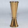 Hot selling metal bar tool measuring cup food grade stainless steel double cocktail jigger 30/60ml 25/50ml