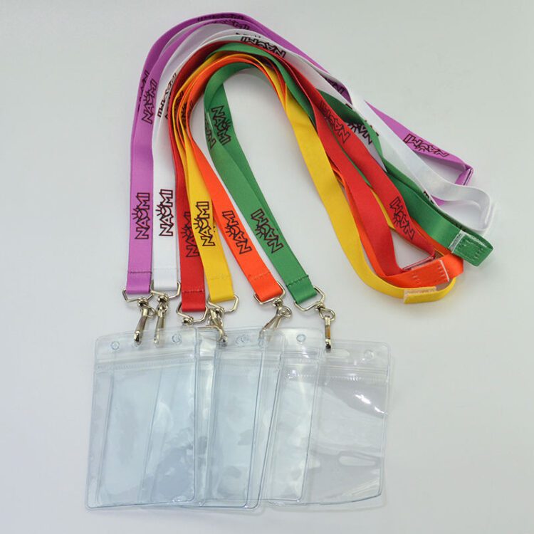 Oem factory wholesale breakaway sublimation keychain lanyard printed blank neck strap lanyard necklace custom polyester lanyard