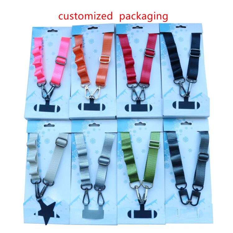 High quality custom logo twill polyester lanyard keychain thermal transfer printing with personalized sublimation lanyard