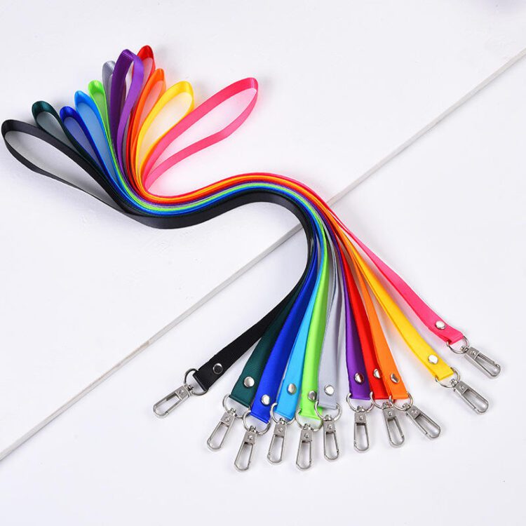 Custom breakaway sublimation keychain lanyards with logo custom polyester lanyard lanyards