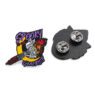 2024 halloween gifts fashion metal badge lapel hard enamel pins custom 3d logo character pins anime cartoon enamel pin badges
