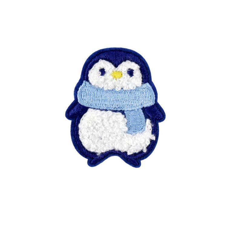 Wholesale bulk cartoon embroidery tweed clothes patch cute simulation animal embroidery patch
