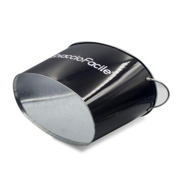 High quality nice printing wholesaler tinplate ice bucket galvanized ice bucket