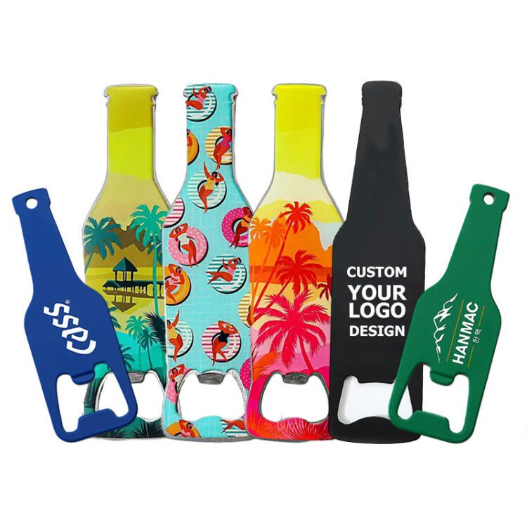 Custom promotion stock sublimation bottle opener custom bottle opener stainless steel bar blade blanks various beer bottle opener