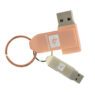 High quality keyring metal pendrive 128gb 64 gb 32gb 16gb 8gb personalised cle usb 3.0 2.0 keychain flash memory stick