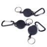 Badge reels wholesale outdoor items gifts plastic nurse retractable metal carabiner keychain badge reel