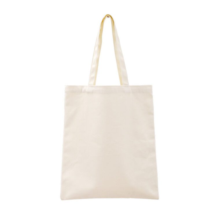 Wholesale reusable eco-friendly customized diy cotton canvas tote shopping bags with printed logo